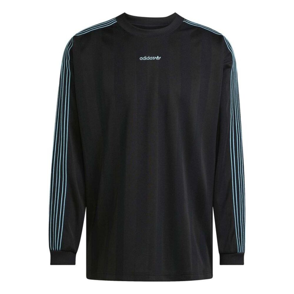 Adidas Mens 3 Stripes Logo Regular Jacket / Black